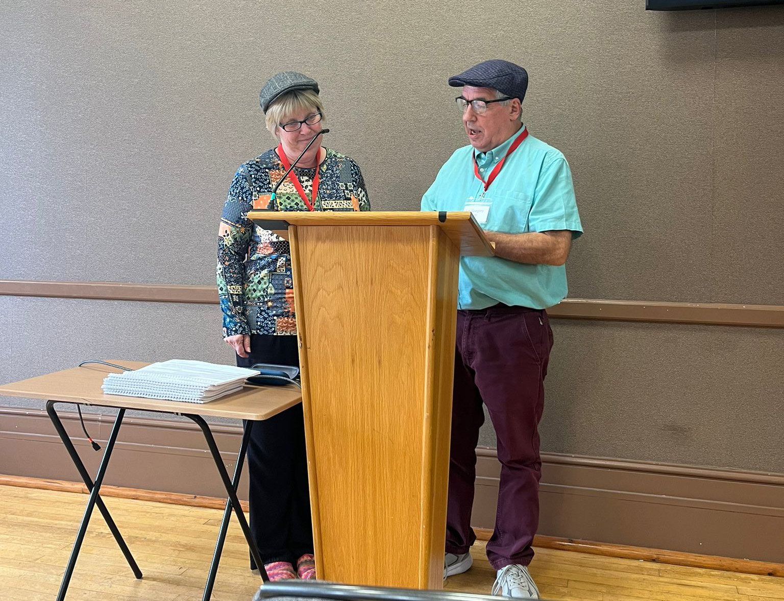 Enjoying the Conference