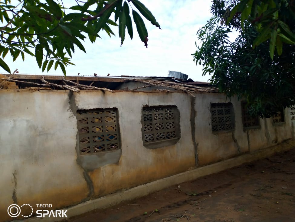 Roof disaster in Makomba