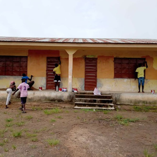 sl painting securing building